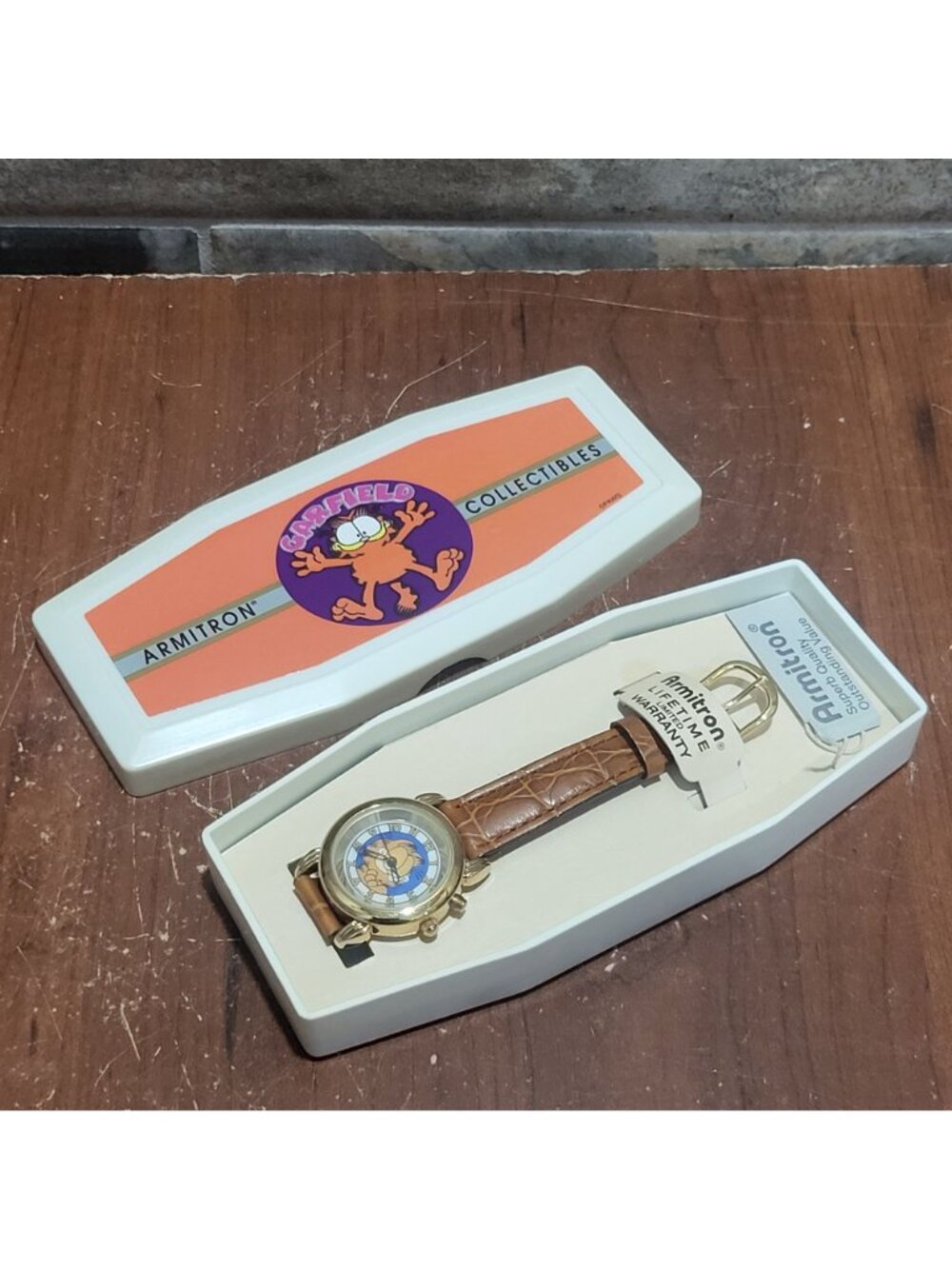 Vintage Armitron Garfield Musical Quartz Wristwatch New Old Stock - Picture 8 of 11